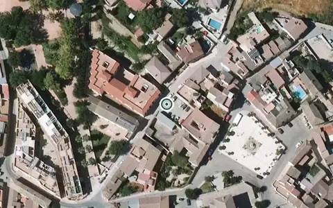 Vista aérea de la ubicación de Centro de Día para Mayores Virgen de la Aurora