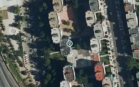 Vista aérea de la ubicación de Residencia AC Solidarios