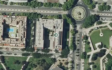 Vista aérea de la ubicación de Residencia Bouco Alcobendas