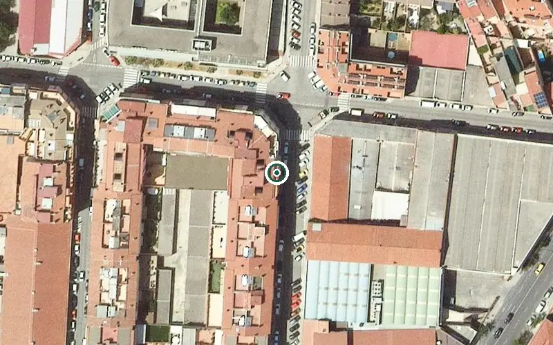Vista aérea de la ubicación de Residència Geriàtrica Vellsolà