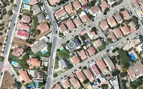 Vista aérea de la ubicación de Residència geriàtrica Cral Sant Just