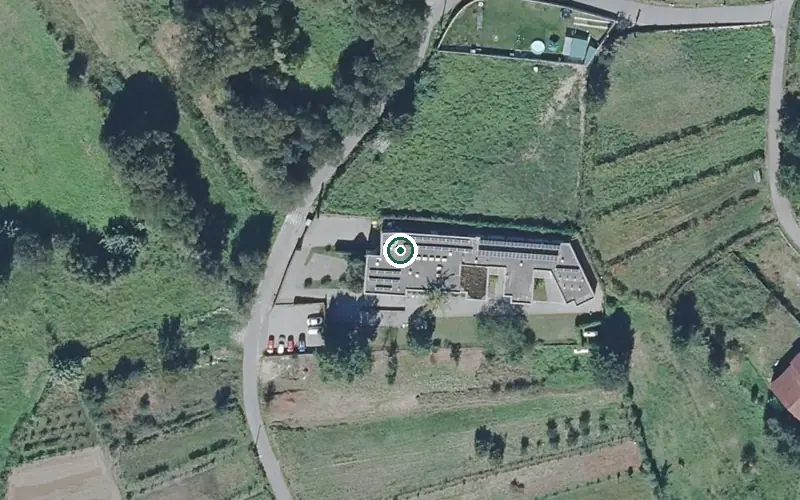 Vista aérea de la ubicación de Residencia de Ancians Ximara