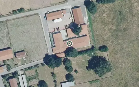 Vista aérea de la ubicación de Residencia de Maiores de Porqueira