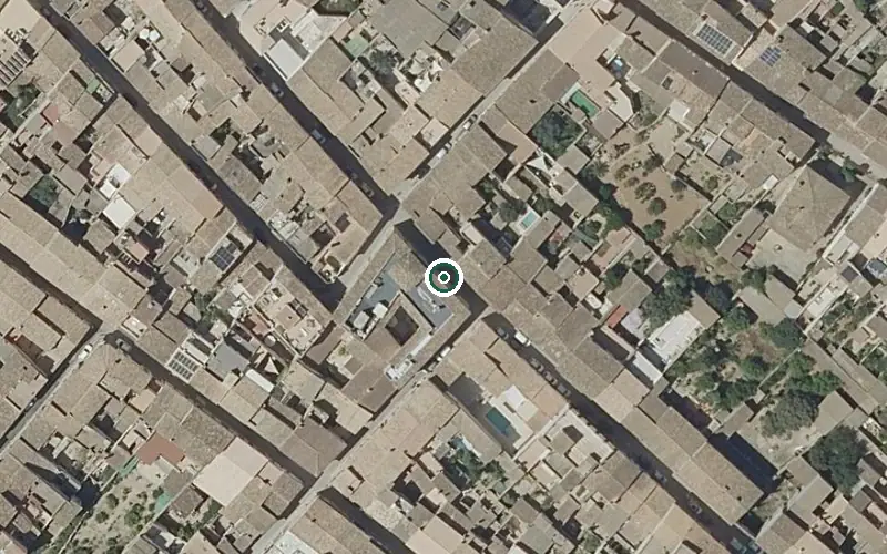 Vista aérea de la ubicación de Residència Cas Notari