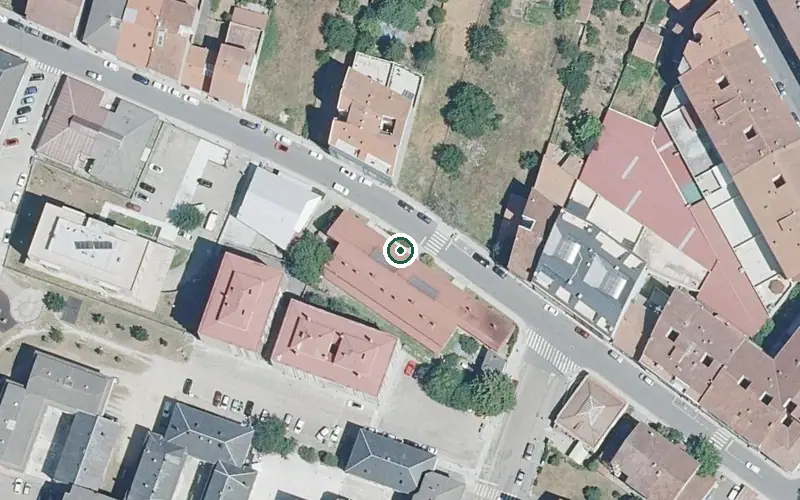 Vista aérea de la ubicación de Residencia de Maiores Santa Mariña