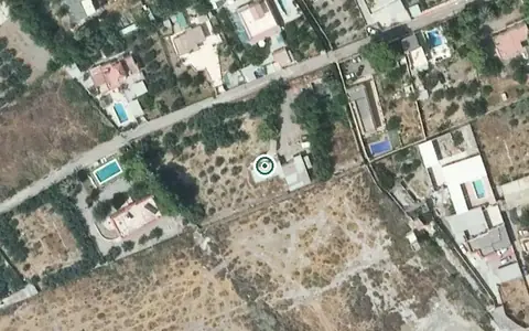 Vista aérea de la ubicación de Centro Residencial para Mayores Cortijo el Limonero