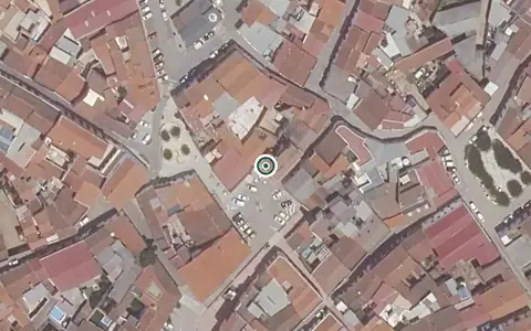 Vista aérea de la ubicación de Piso Tutelado de Aceuchal