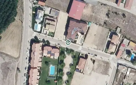 Vista aérea de la ubicación de Residencia de Tercera Edad Virgen de los Olmos