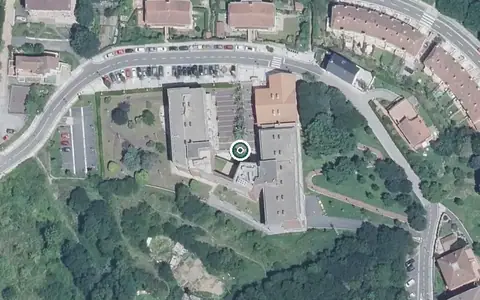 Vista aérea de la ubicación de Centro de Día Berra en San Sebastián