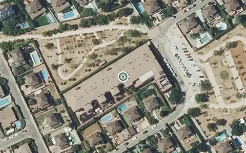 Vista aérea de la ubicación de Residencia Bouco Meco