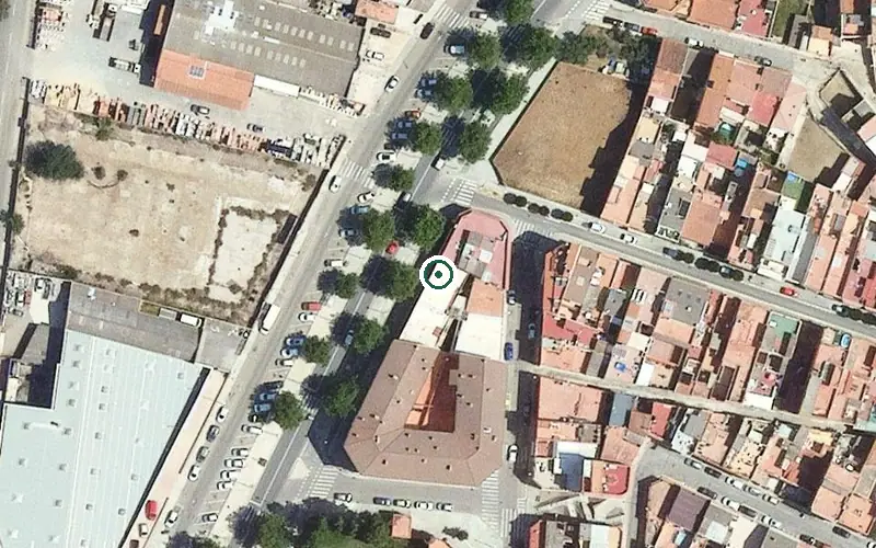 Vista aérea de la ubicación de Centre de dia Nazaret