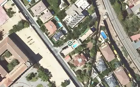 Vista aérea de la ubicación de Residencial Mas d'Anglí