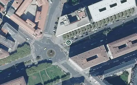 Vista aérea de la ubicación de Residencia Domusvi Ferrol
