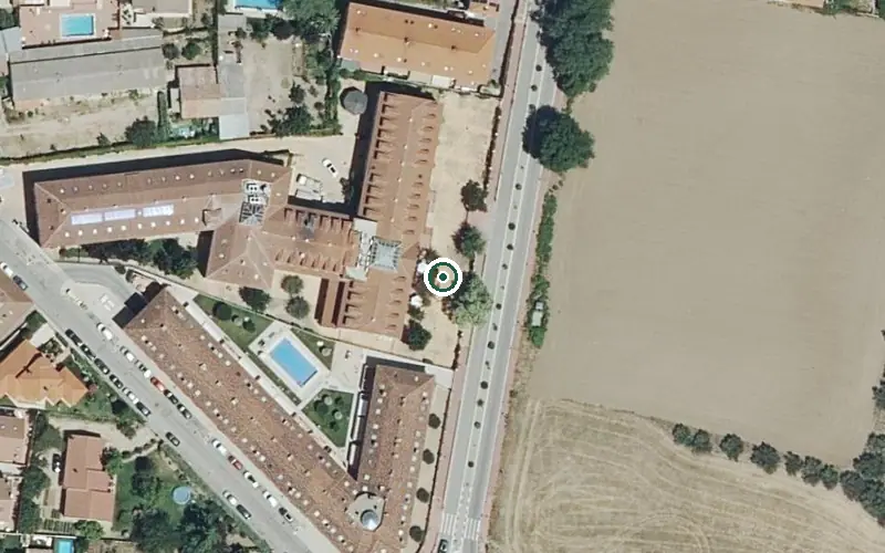 Vista aérea de la ubicación de Residencia Primar II