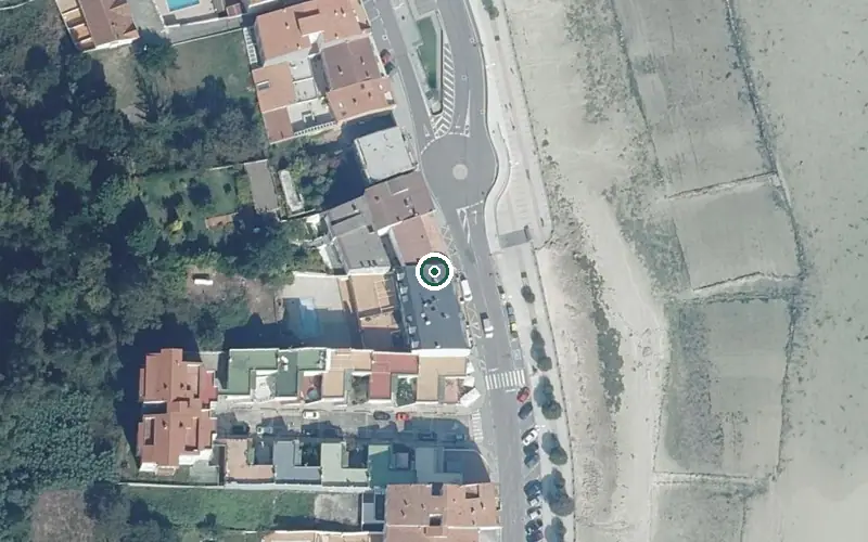 Vista aérea de la ubicación de Centro de Día para Persoas Maiores Mimosas O Grove