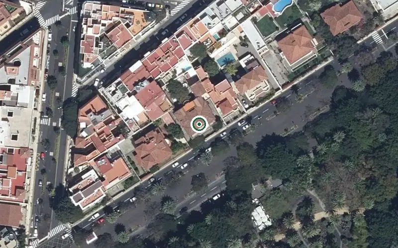 Vista aérea de la ubicación de Residencia 3ª Edad Virgen de Begoña i - Atención a Personas Mayores