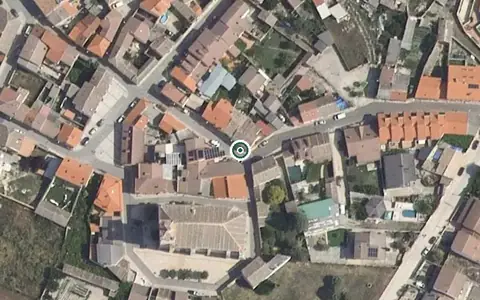 Vista aérea de la ubicación de Residencia de Personas Mayores el Rosal del Atrio