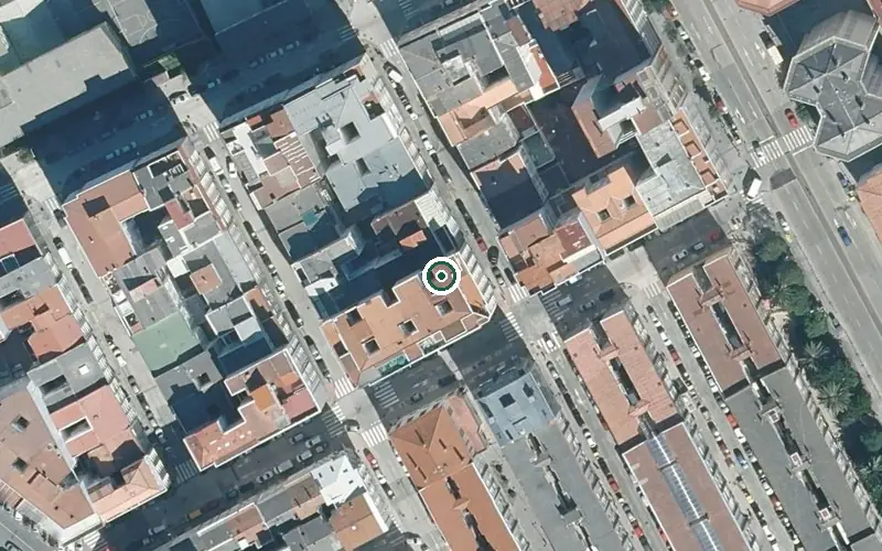 Vista aérea de la ubicación de Centro de Día para Persoas Maiores Novo Boandanza