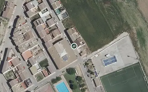 Vista aérea de la ubicación de Residencia de Personas Mayores Blas Infante