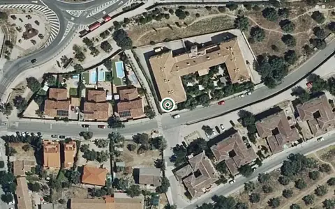Vista aérea de la ubicación de Residencia La Pinarilla