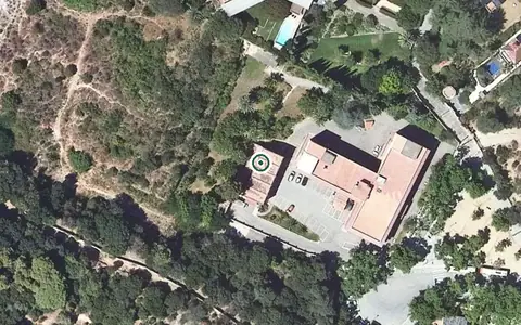 Vista aérea de la ubicación de Institut del Desert de Sarrià
