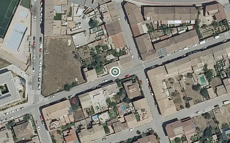 Vista aérea de la ubicación de Residència Son Caulelles