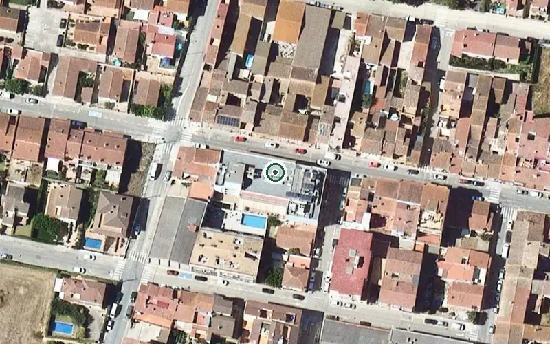 Vista aérea de la ubicación de Residència Vila Montgrí