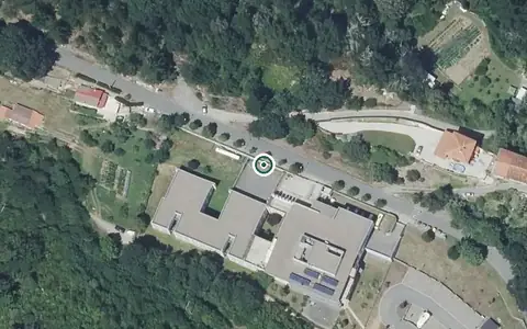 Vista aérea de la ubicación de Centro de Día Las Laceras