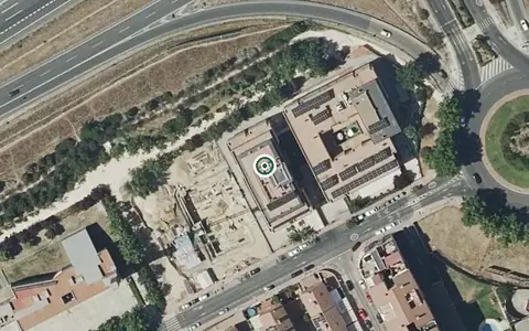 Vista aérea de la ubicación de Residencia Ballesol Alcalá