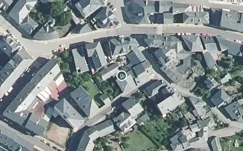 Vista aérea de la ubicación de Unidad de Estancias Diurnas la Piñera