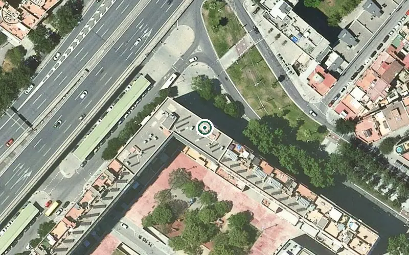 Vista aérea de la ubicación de El Jardi Centre de dia 2