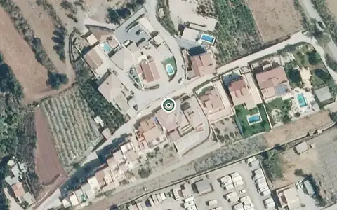 Vista aérea de la ubicación de Centro Residencial Monte Azul