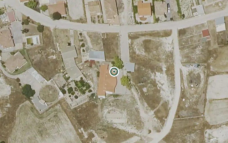 Vista aérea de la ubicación de Vm de Tinajas