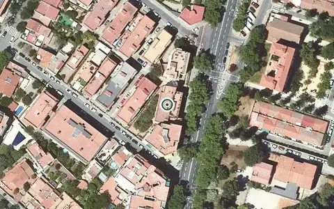 Vista aérea de la ubicación de Residència Barcelona