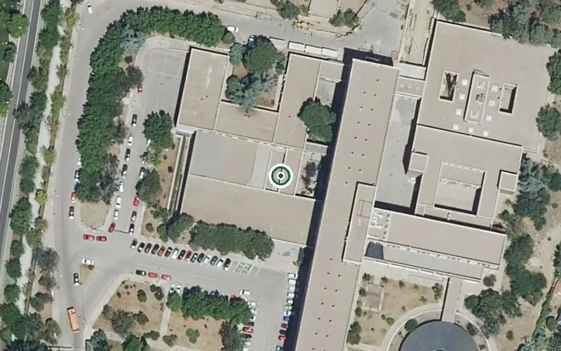 Vista aérea de la ubicación de Residencia Colmenar Viejo
