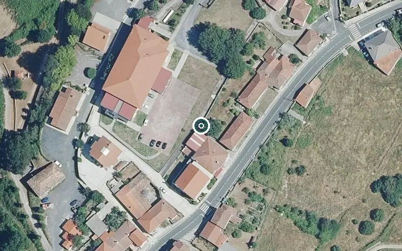 Vista aérea de la ubicación de Residencia para Persoas Maiores Nosa Señora do Viso