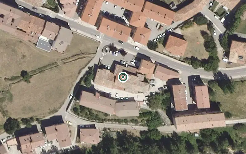 Vista aérea de la ubicación de Residencia de Personas Mayores Ntra. Sra. del Carmen