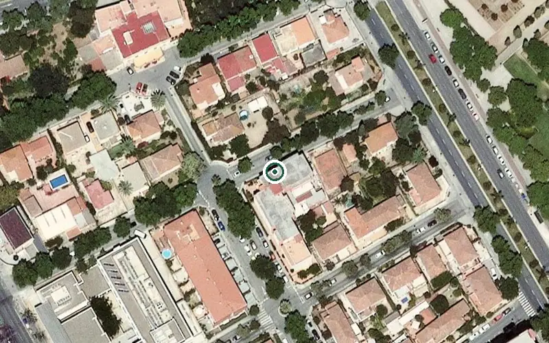 Vista aérea de la ubicación de Residencia Itaca-Reus