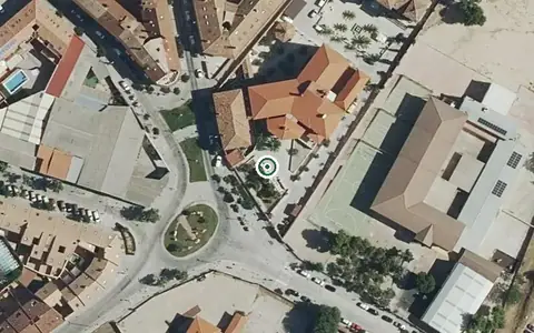 Vista aérea de la ubicación de Residencia Casaverde Navalcarnero