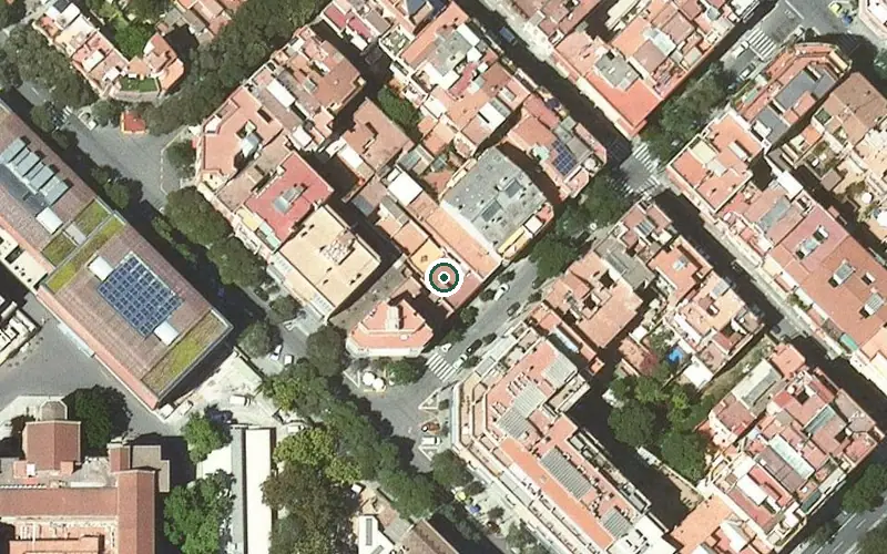 Vista aérea de la ubicación de Dia Actiu