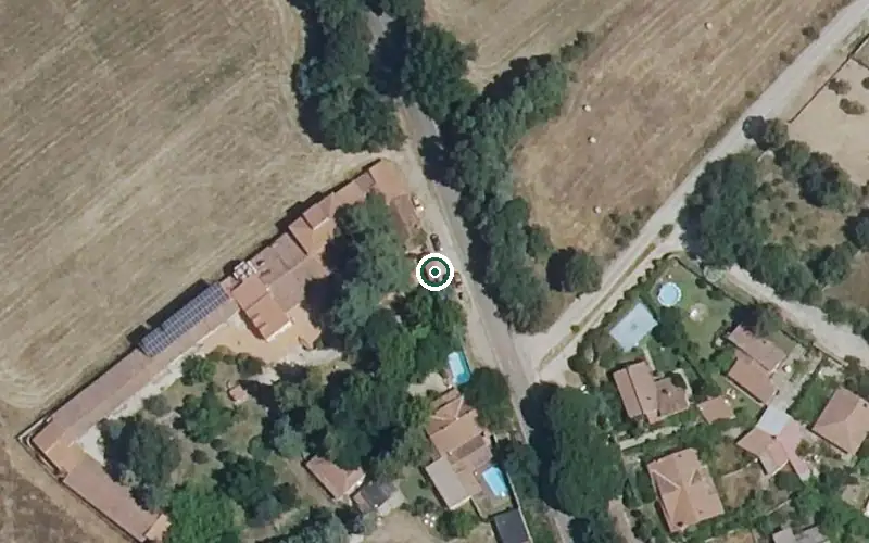 Vista aérea de la ubicación de Residencia de Mayores Jardin de Gredos