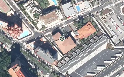 Vista aérea de la ubicación de Centro de Día de Mayores Puerto de la Cruz