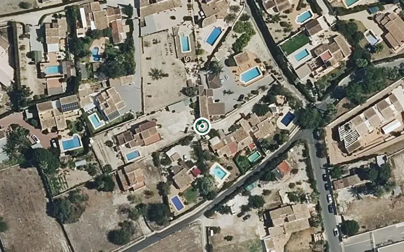 Vista aérea de la ubicación de Residencia para Personas Mayores Dependientes Residencial Bon Retir