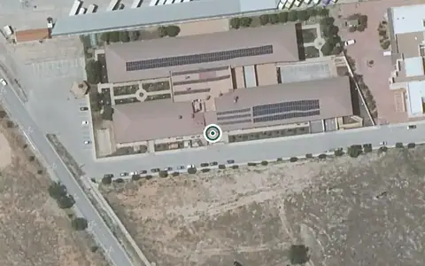 Vista aérea de la ubicación de Residencia de Mayores Virgen de Rus
