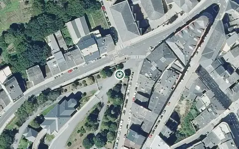 Vista aérea de la ubicación de Fogar Residencial Aspnais