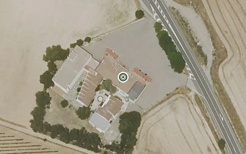 Vista aérea de la ubicación de Residencia de Mayores Seller