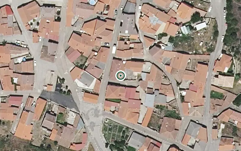Vista aérea de la ubicación de Casa Asistida de Personas Mayores Cristo del Consuelo
