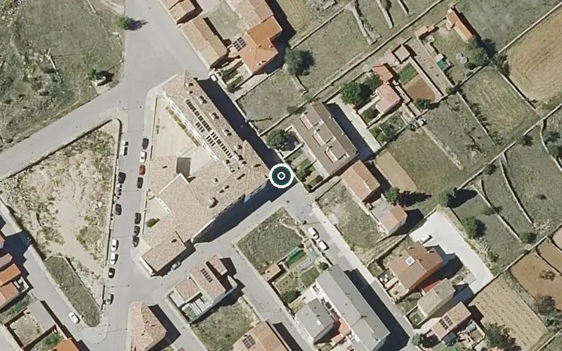 Vista aérea de la ubicación de R.p.m.d. de Vilafranca del Cid