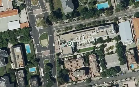 Vista aérea de la ubicación de Residencia Edalia Arturo Soria