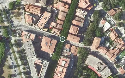 Vista aérea de la ubicación de Residència per a Gent Gran Sant Cugat del Vallès